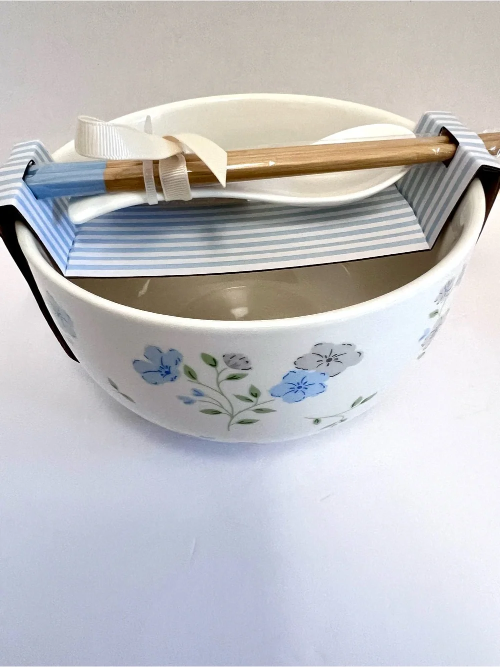 Sunday Morning Ceramic Noodle Bowl Set By Eccolo